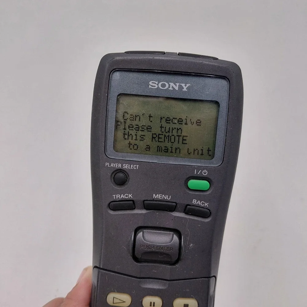Genuine Sony RM-DX450 CD Changer Remote Control For CDP-CX450 Tested Working